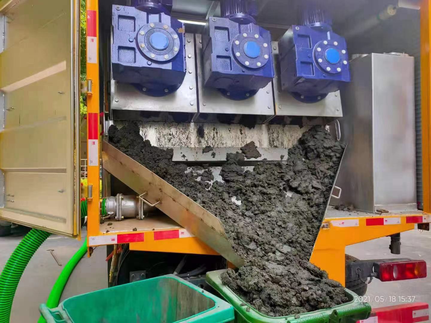 霍尔果斯化粪池清掏城市维护站-泥浆净化干湿分离处理